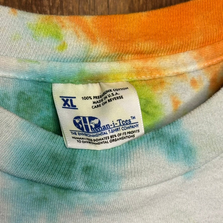 1994 Human-I-Tees Eagle Tie Dye