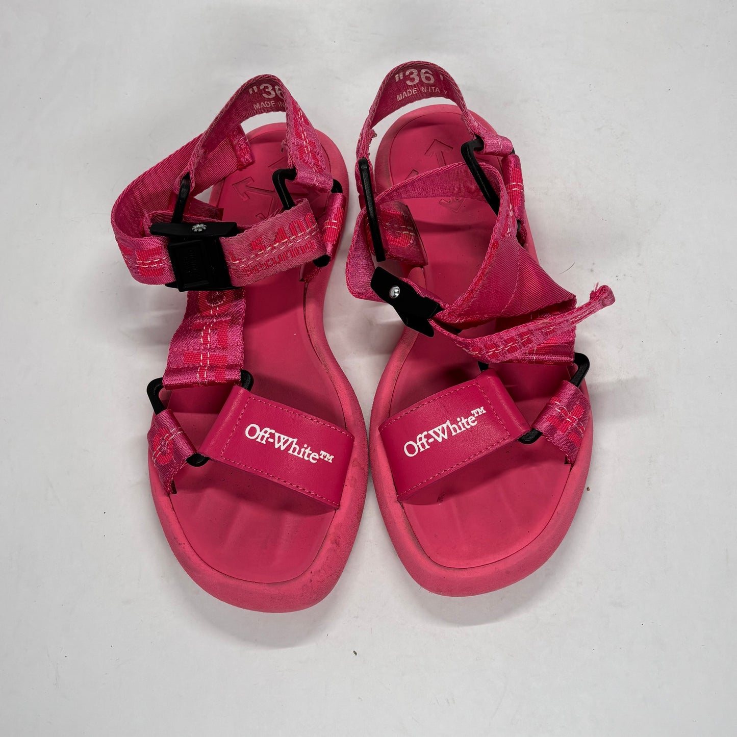 Off White Sandals PinkUsed