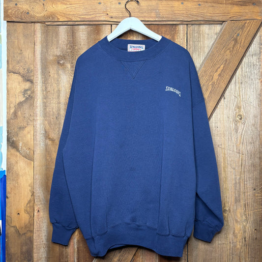 vtg Navy Spaulding Crewneck