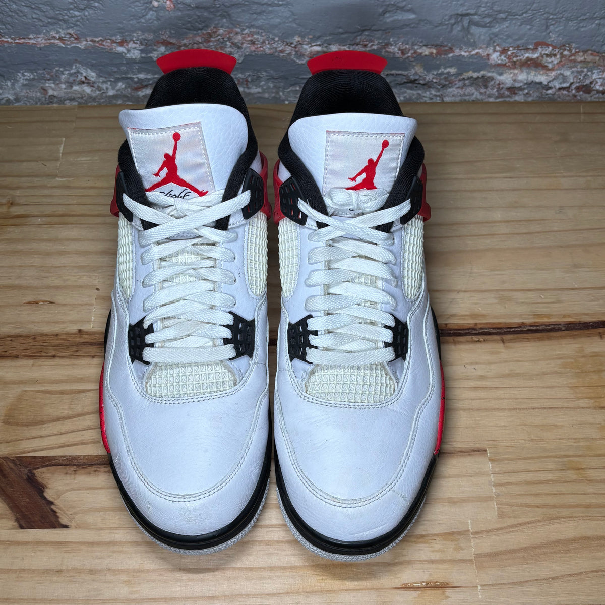Jordan 4 Red Cement Used No Box