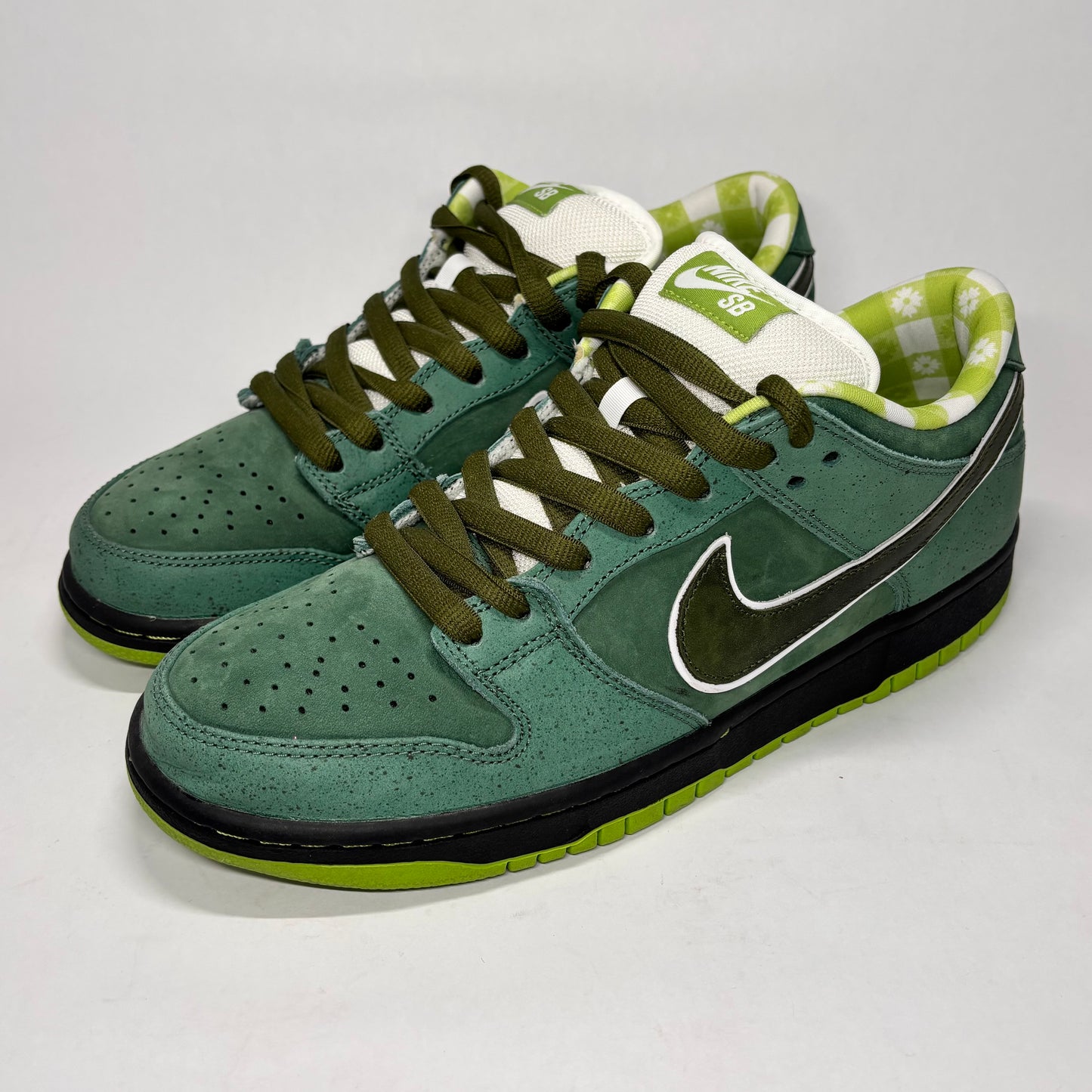 Nike SB Dunk Low Green Lobster Special Box Used