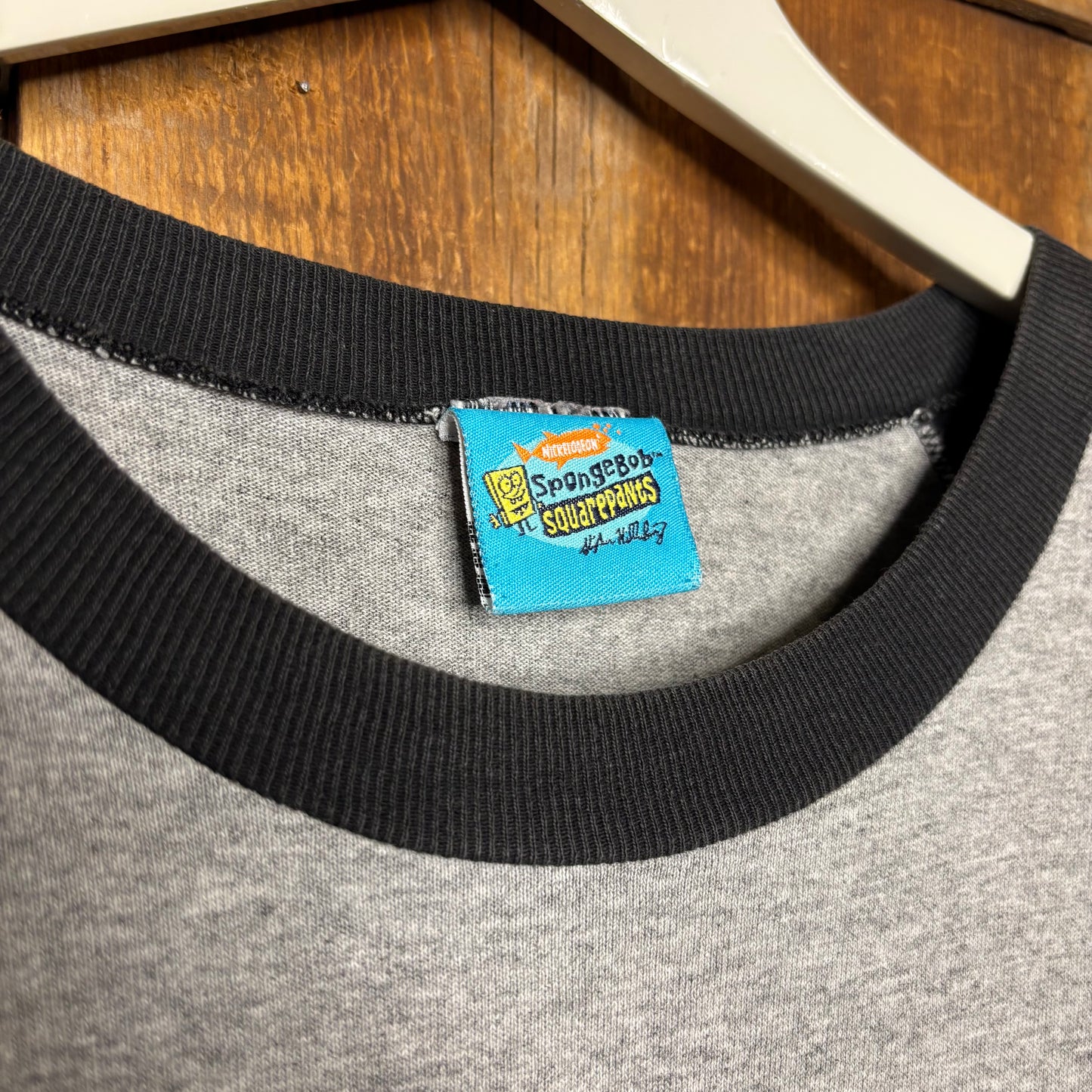 vtg SpongeBob Hand Sandwich Tee M