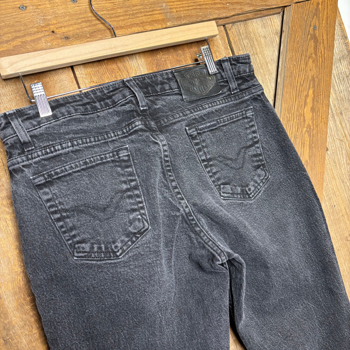 Harley Black Denim Pants