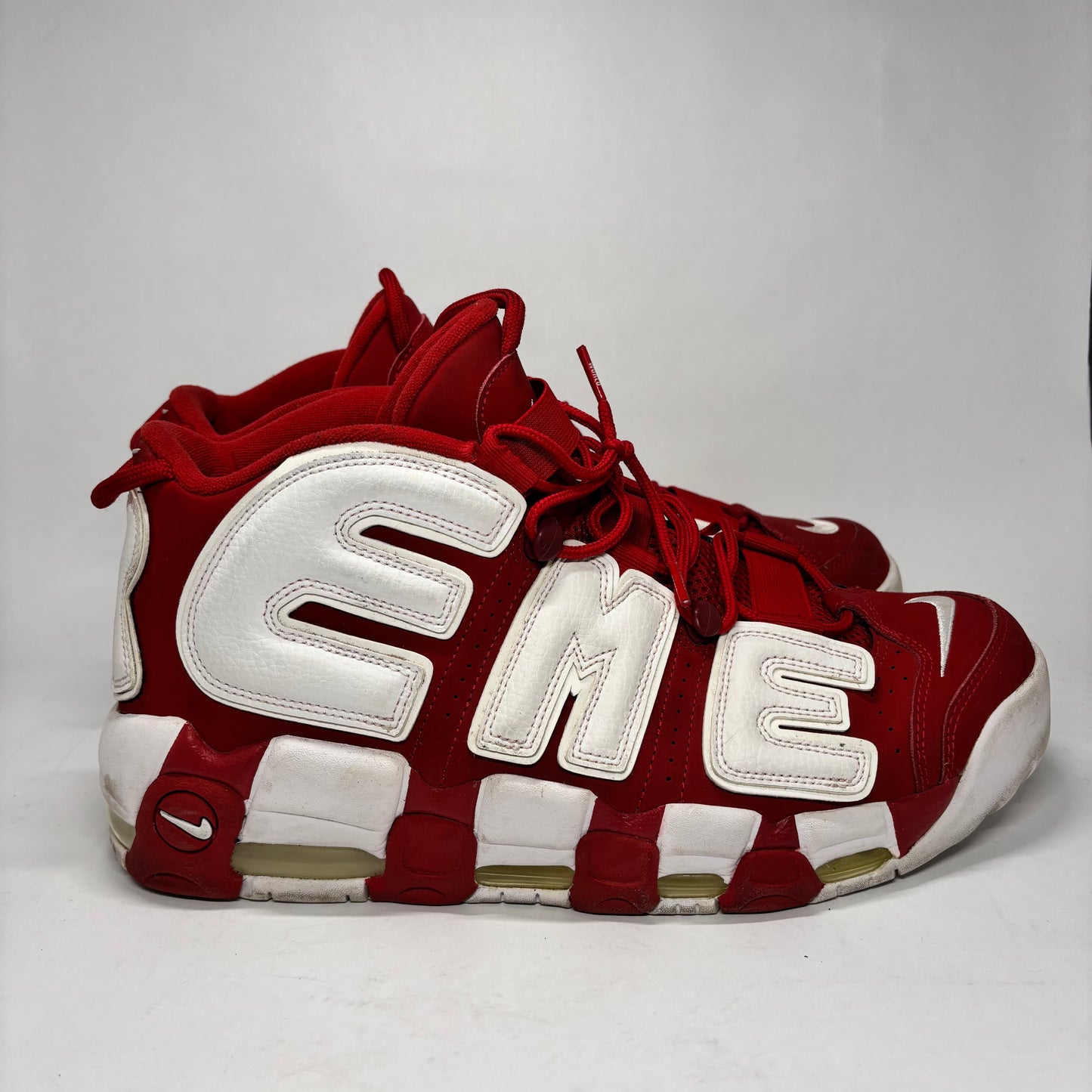 Nike Supreme Uptempo Red Used