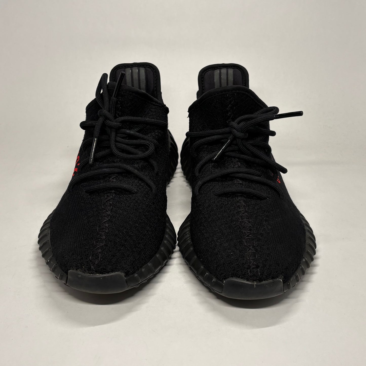Yeezy 350 Black Red Used No Box
