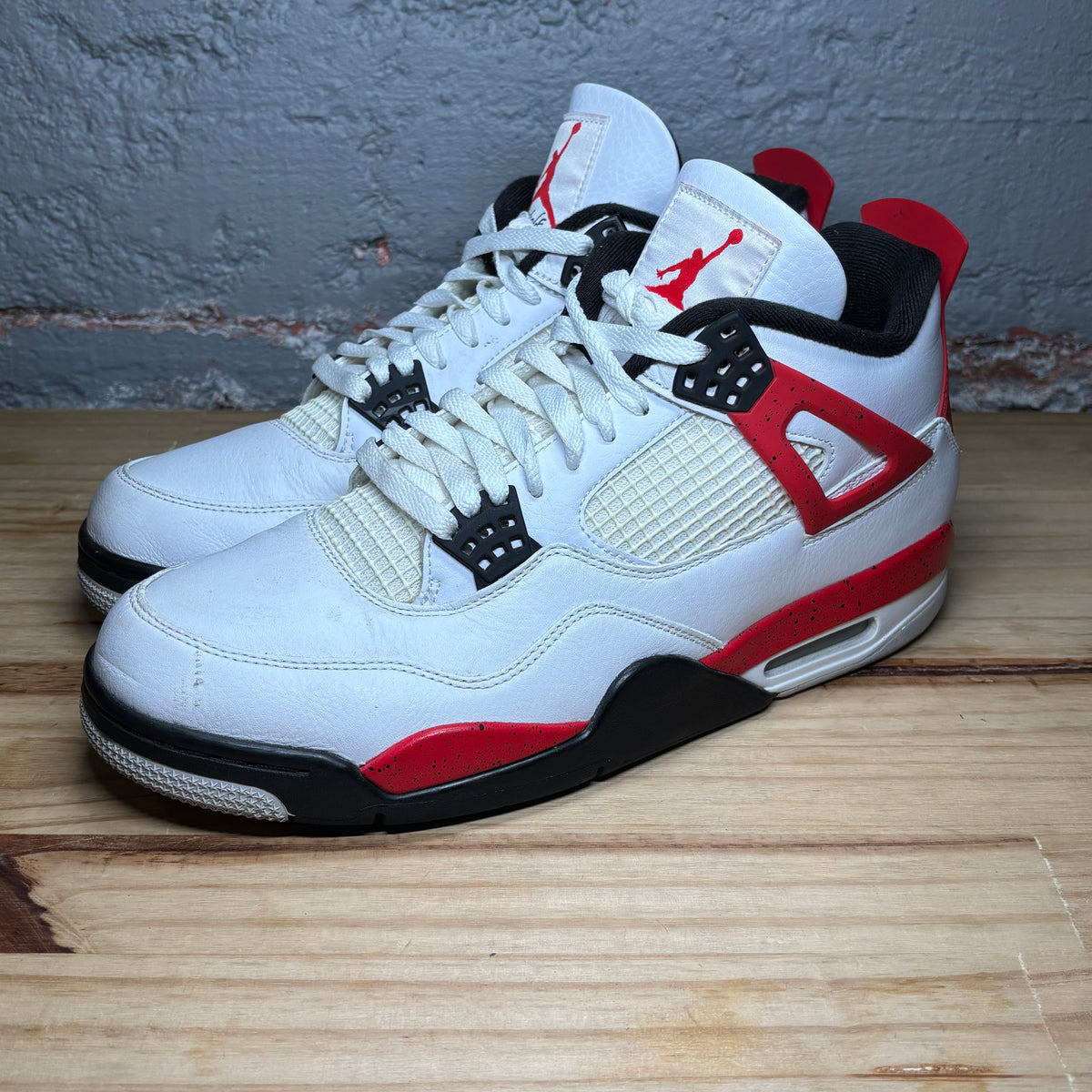 Jordan 4 Red Cement Used No Box