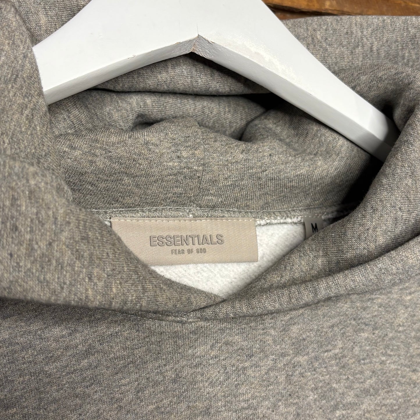 FOG Essentials Fleece Hoodie Heather Gray