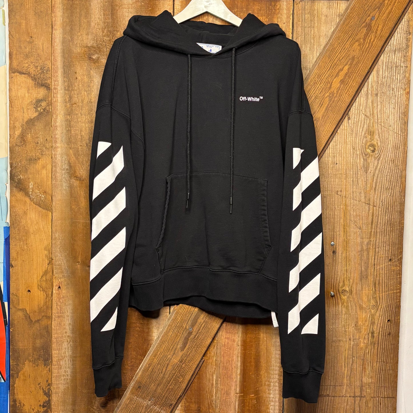 Off White  Logo Hoodie