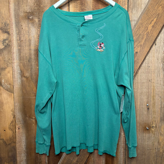 2000's Mickey Ski Henley