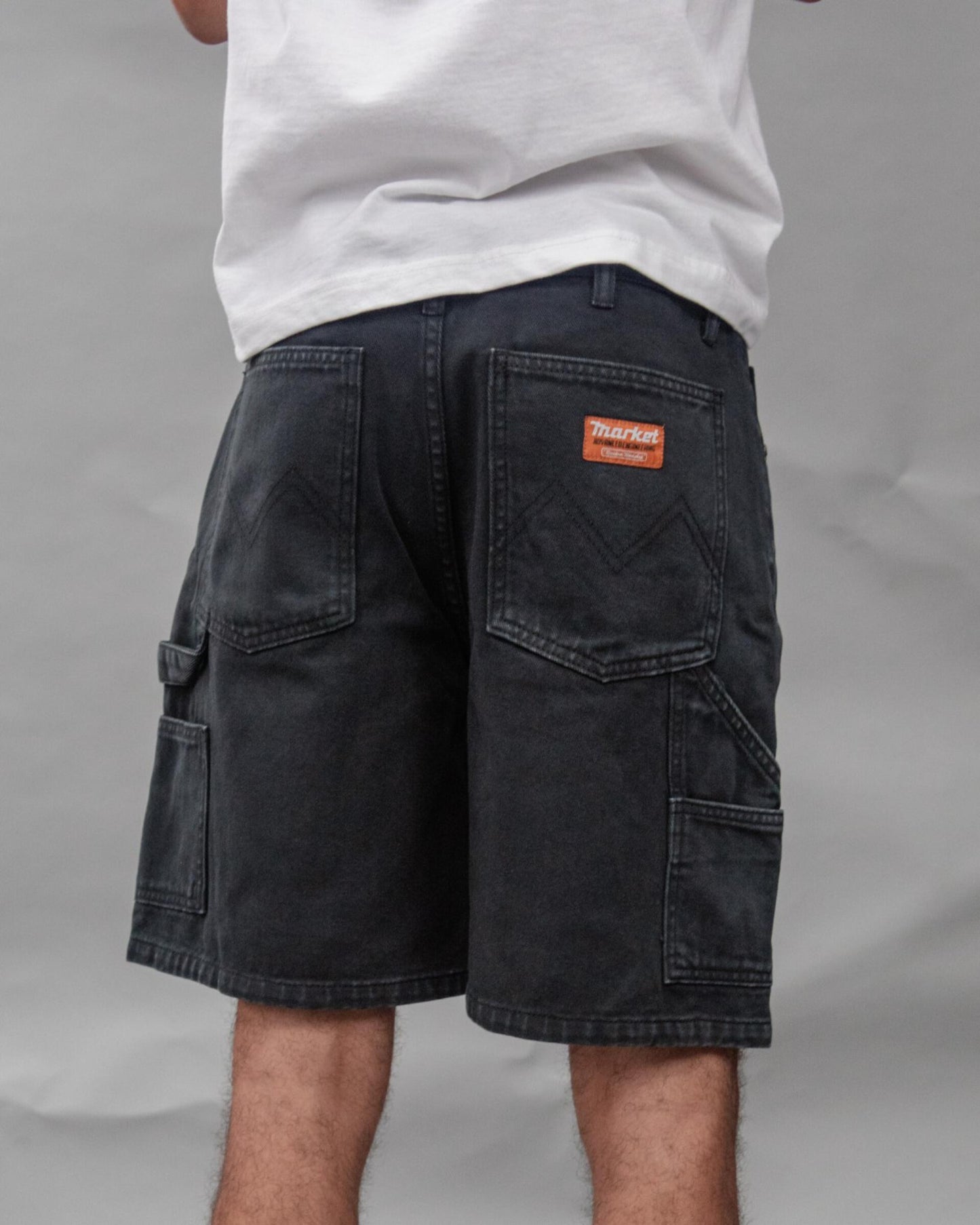 HARDWARE CARPENTER SHORTS BLACK