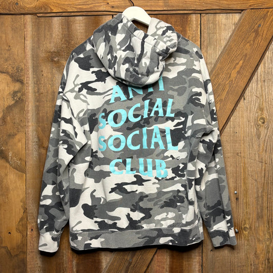 ASSC Snow Camo Blue Logo Hoodie