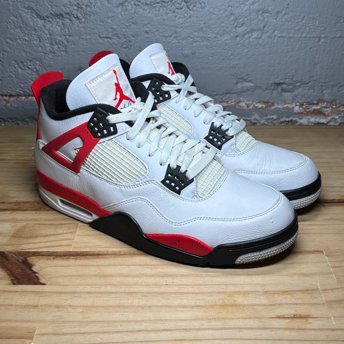 Jordan 4 Red Cement Used No Box