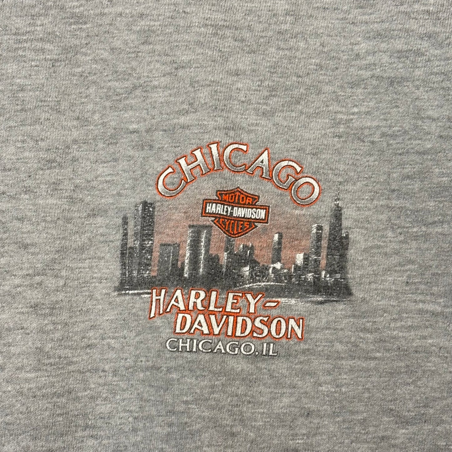vtg Harley Davidson Chicago Smoke