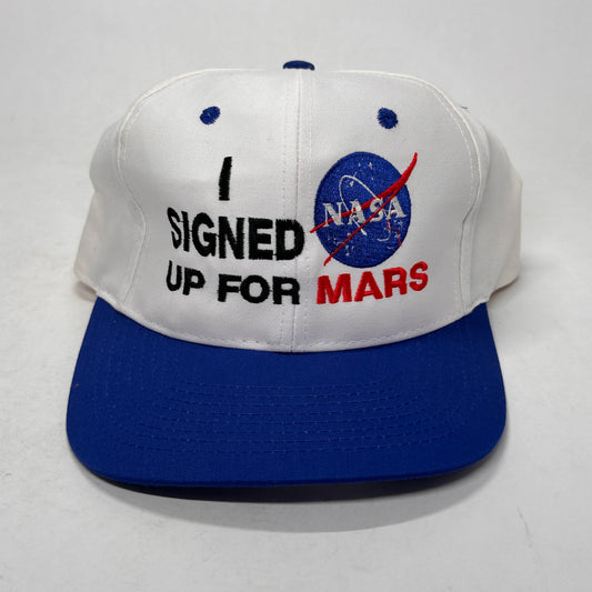 y2k I signed up for Mars Nasa