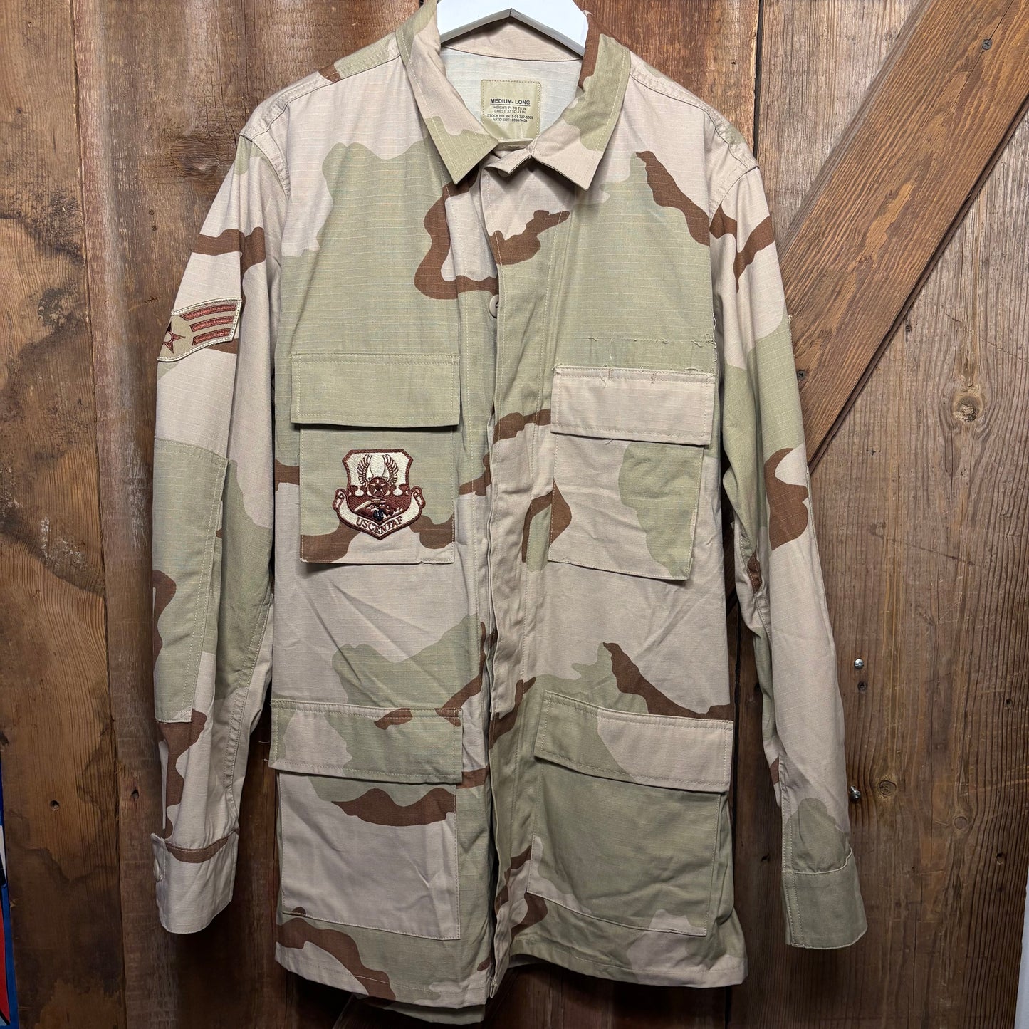 Vintage Desert Camo Light Jacket