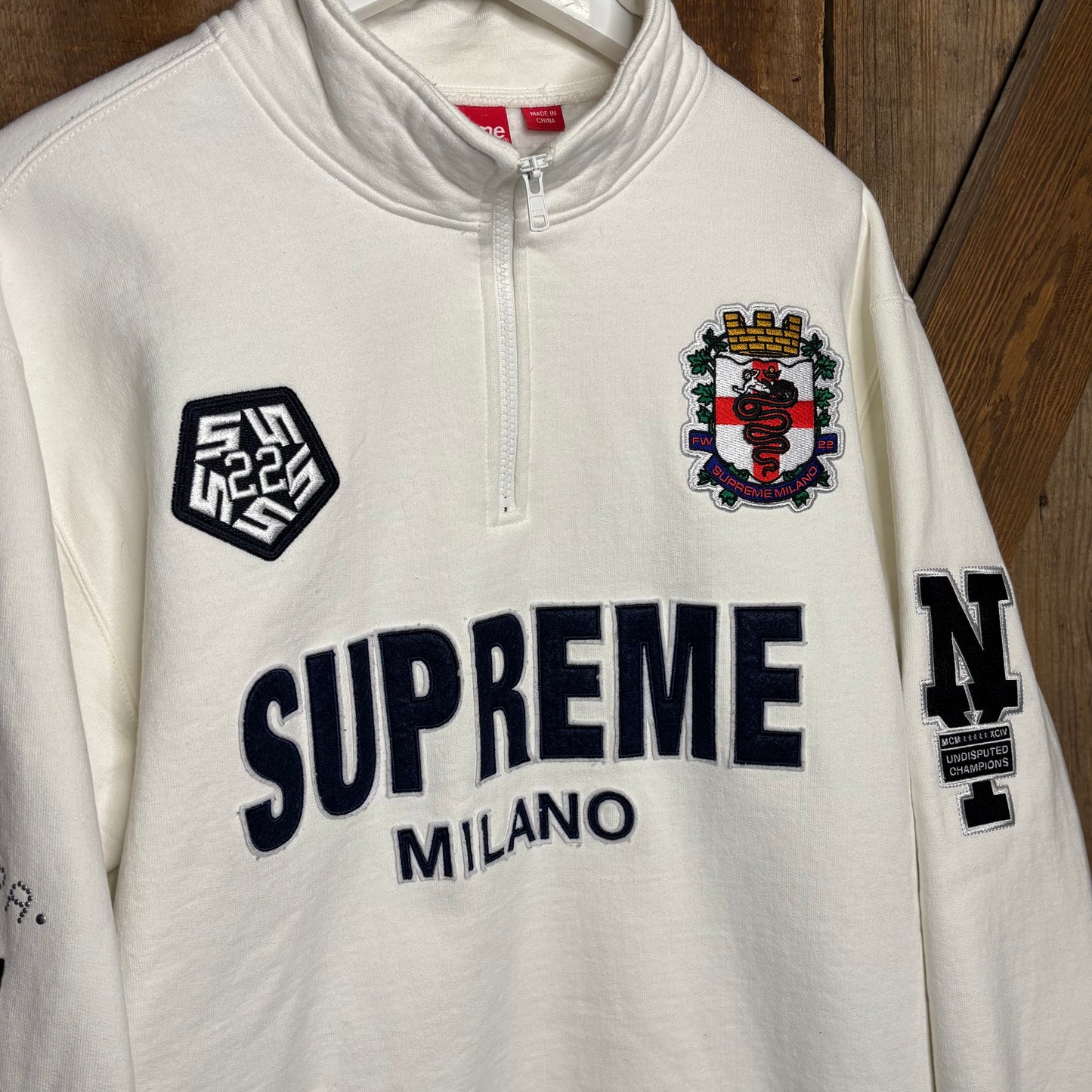 Supreme Quarter Zip Milano