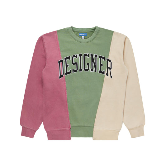 DESIGNER ARC 3 PANEL CREWNECK