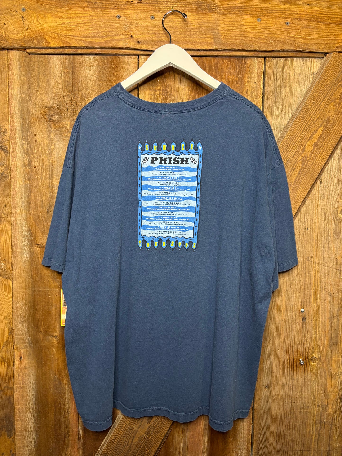 vtg Phish Patagonia Tour XXL