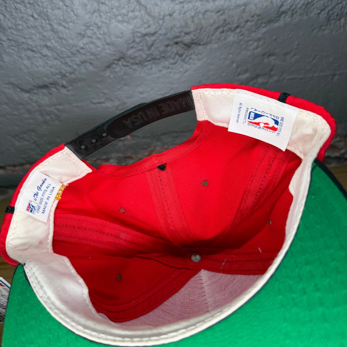 1997 Chicago Bulls Piping Snapback DS