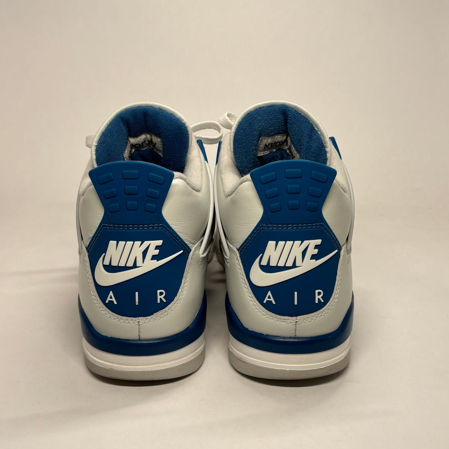 Jordan 4 Military Blue White Used