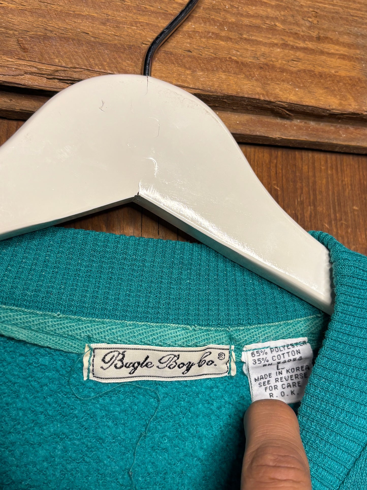 vtg Bugle Boy crewneck