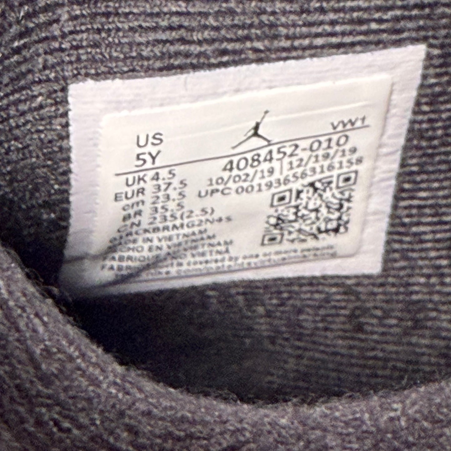 Jordan 4 Black Cat 2020 Used