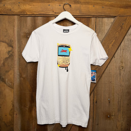 ICECREAM GOLD BLACKBERRY SS TEE WHITE S