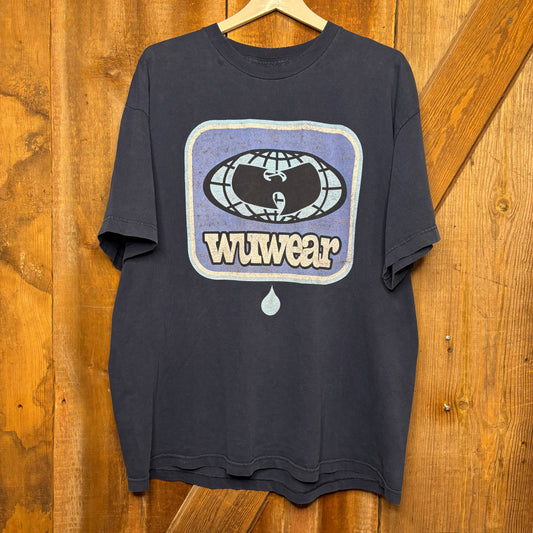 Vtg Wu Wear Globe Logo
