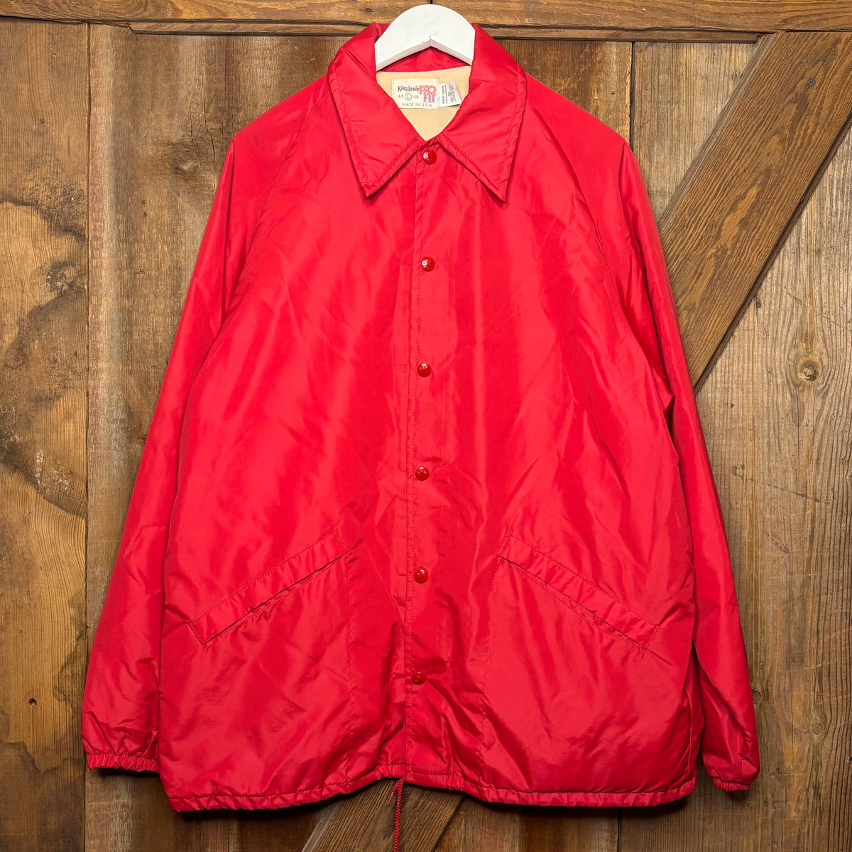 vtg King Louie Snap Coaches Jacket