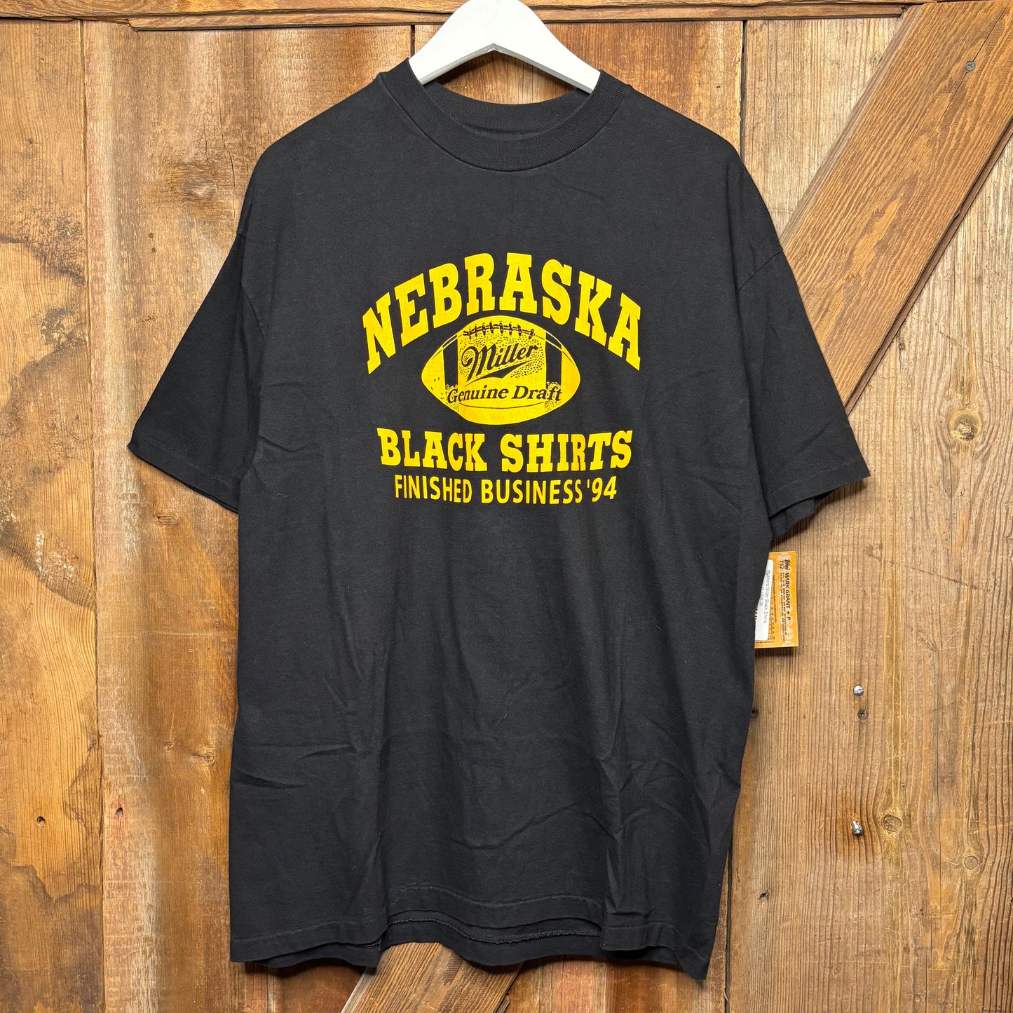 Huskers Miller Black Shirts