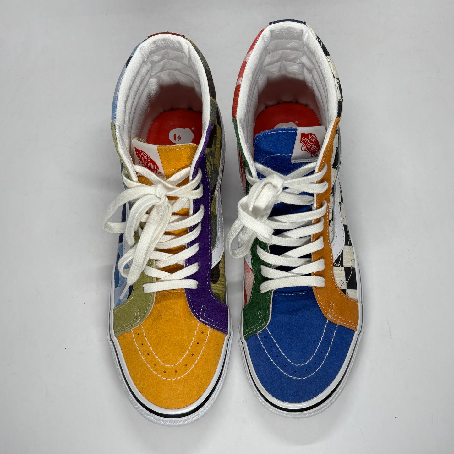 Bape Vans Sk8 Hi Multi CamoUsed