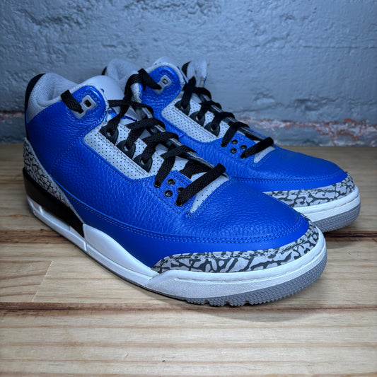 Jordan 3 Varsity Royal Cement  Used