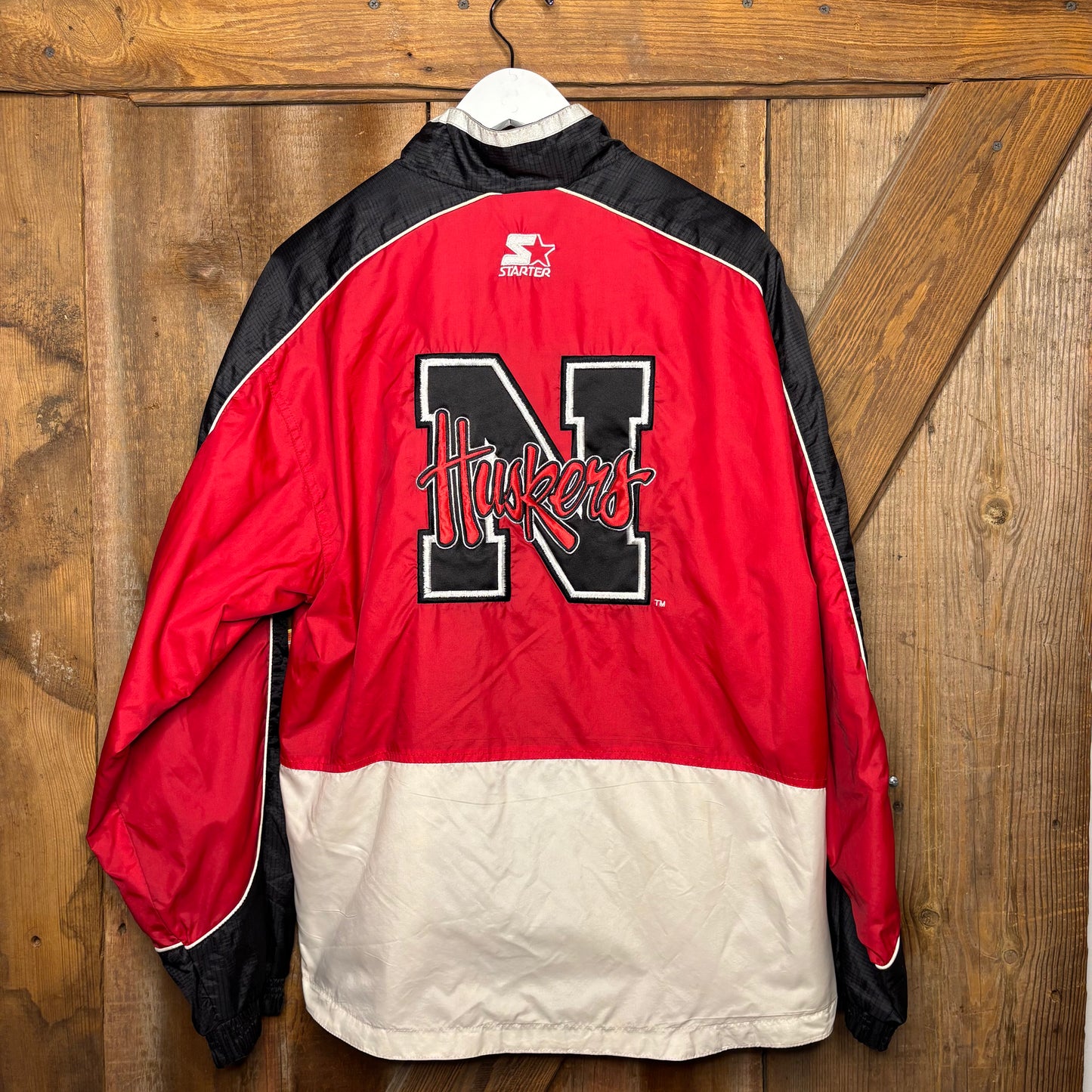 vtg Husker Windbreakee YOUTH