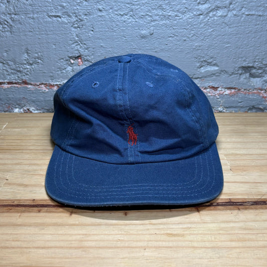vtg Polo Blue/Red logo hat