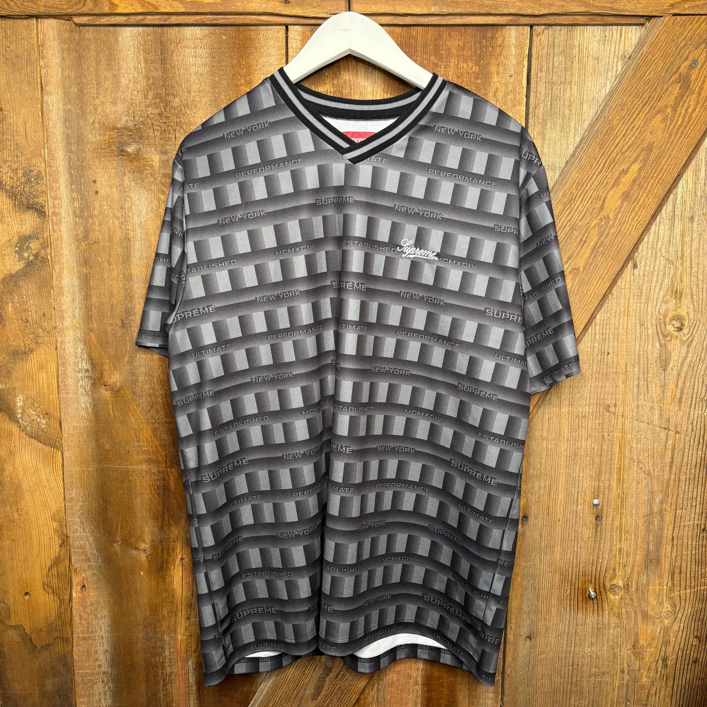Supreme SS20 Grid Soccer Jersey