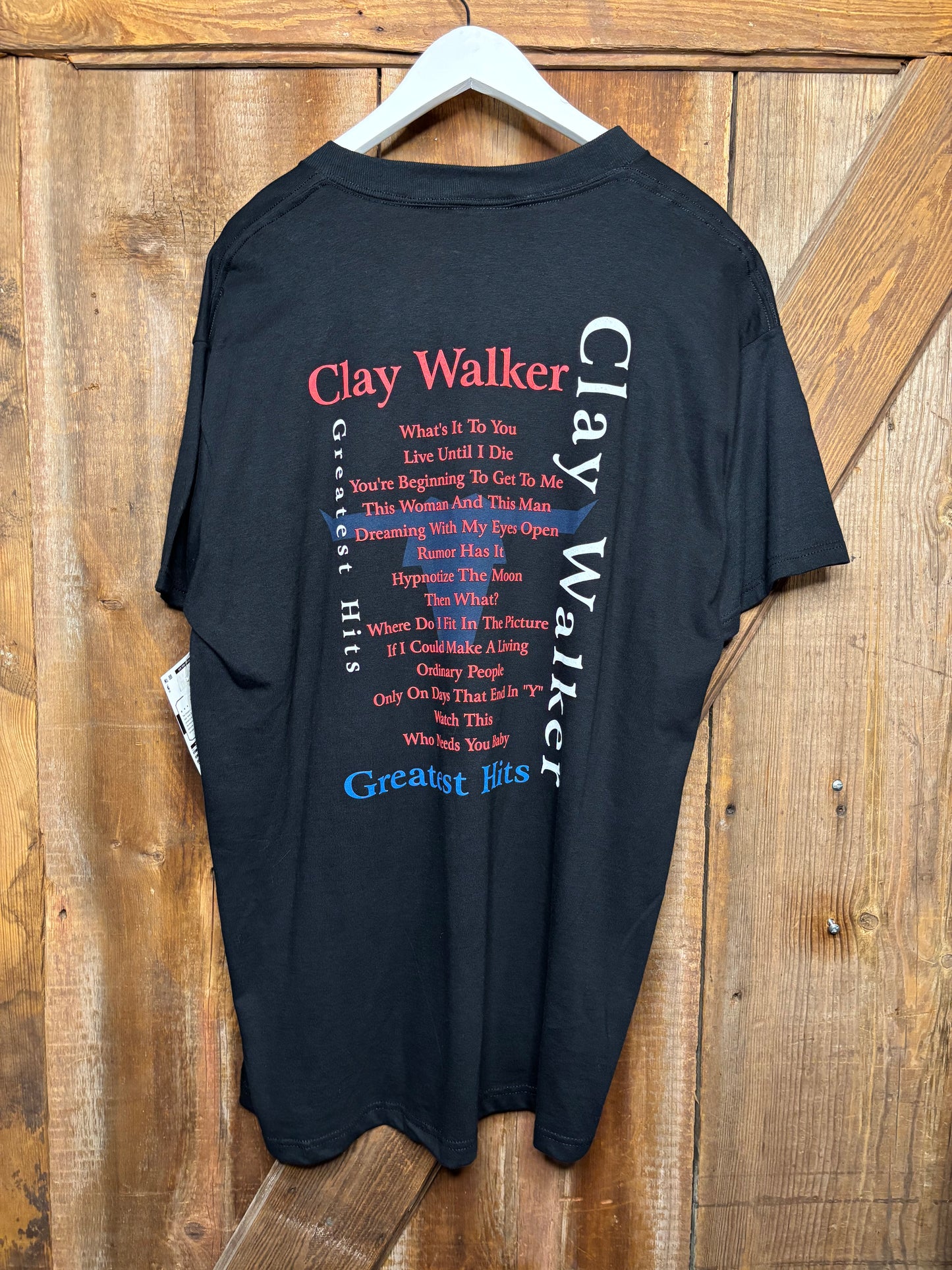 Clay Walkers Greatest Hits Tee XL