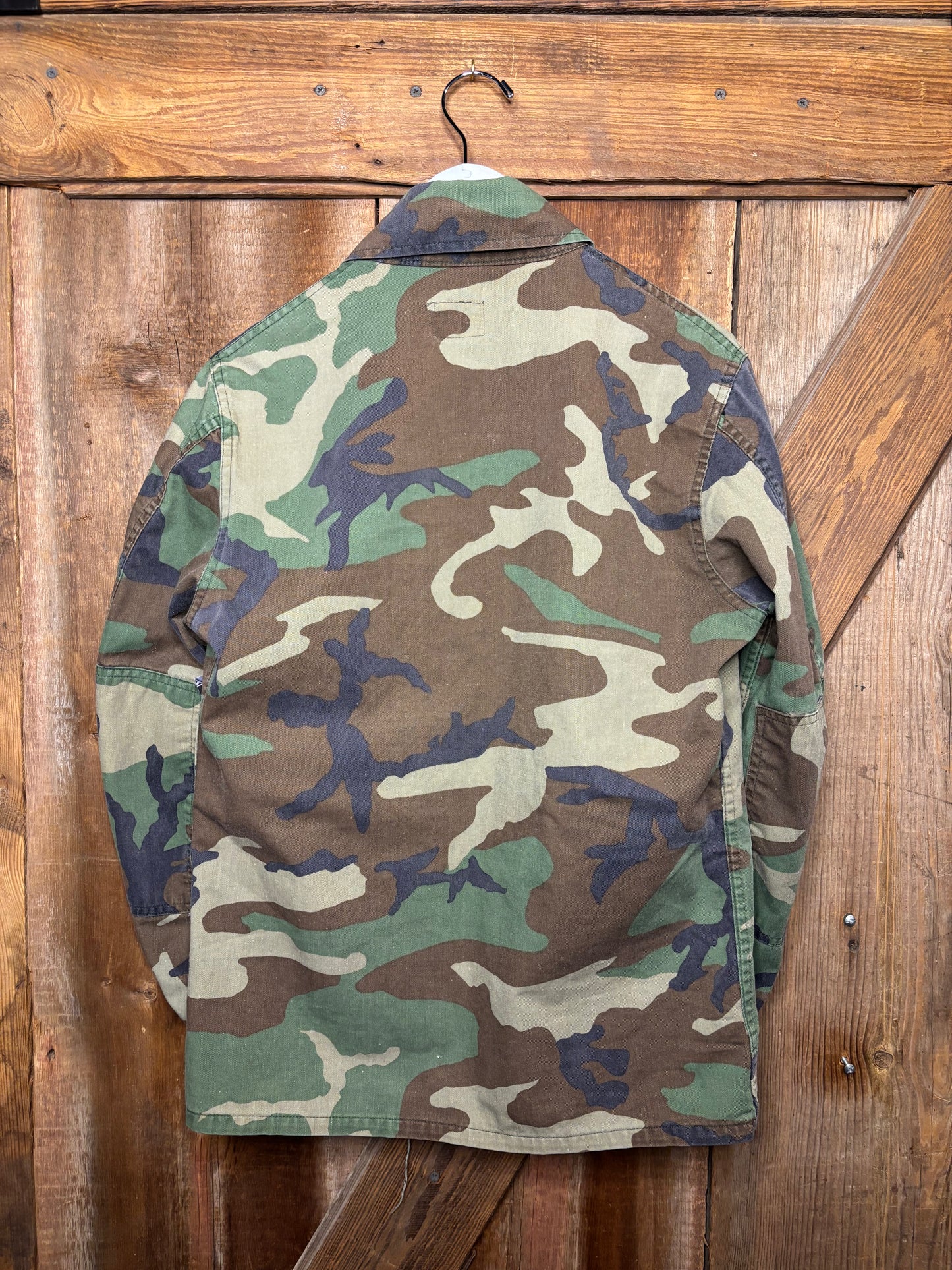 80s Woodland Camo Field Jacket Used
