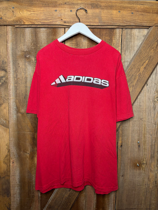 vtg Adidas Spellout Logo XL