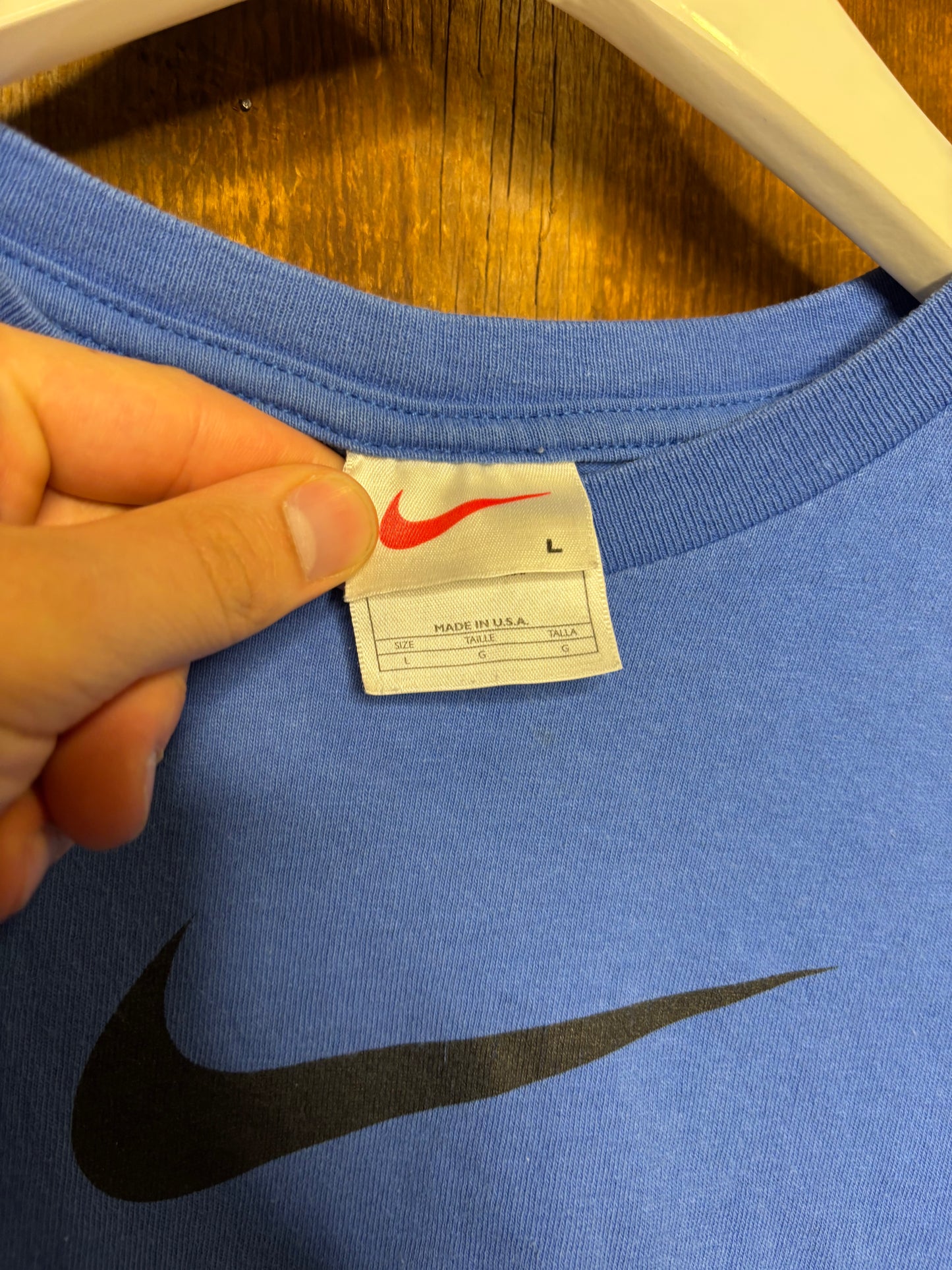 vtg Nike Big Check W's L