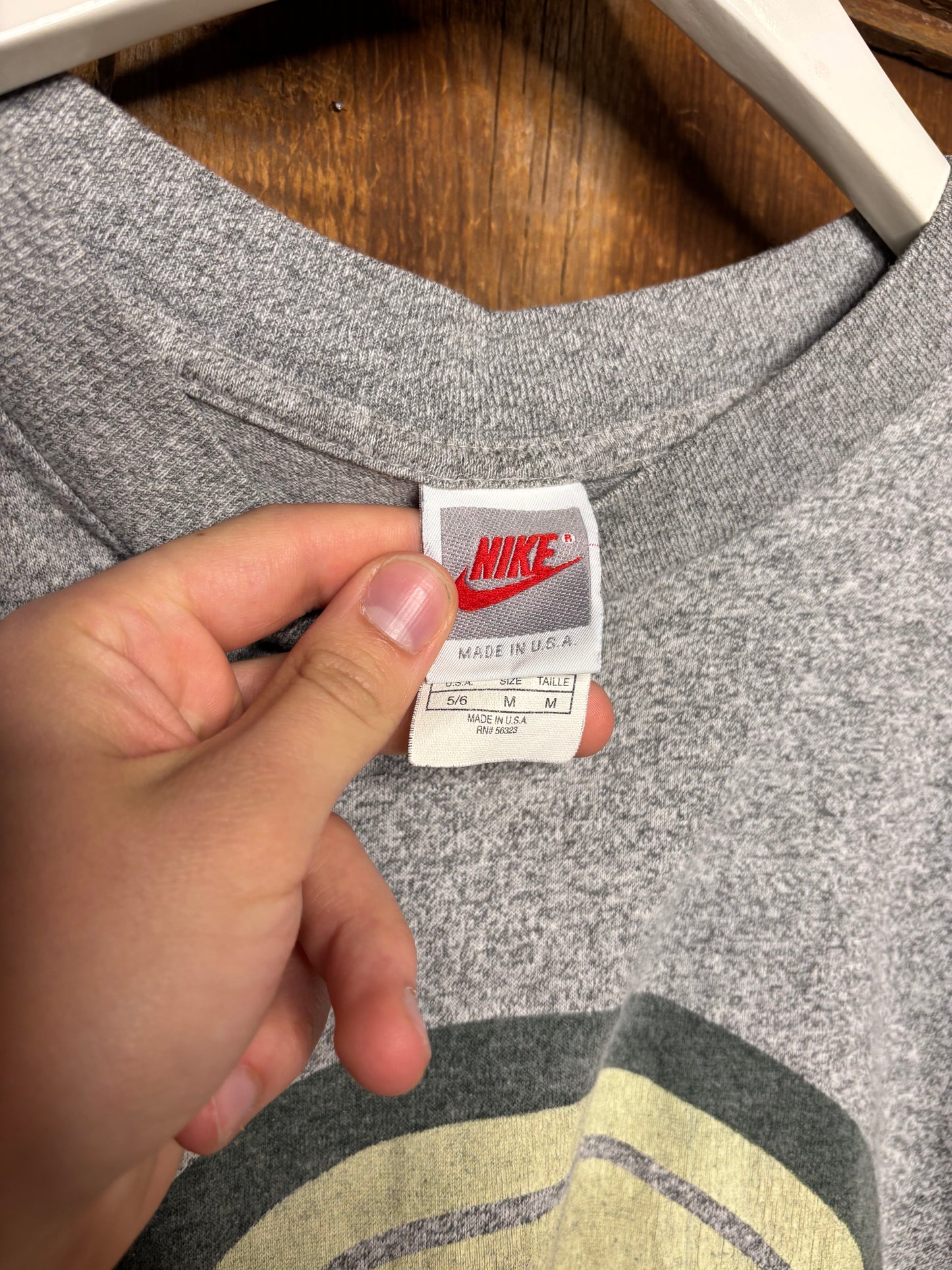 vtg Nike Circle Logo Tee M