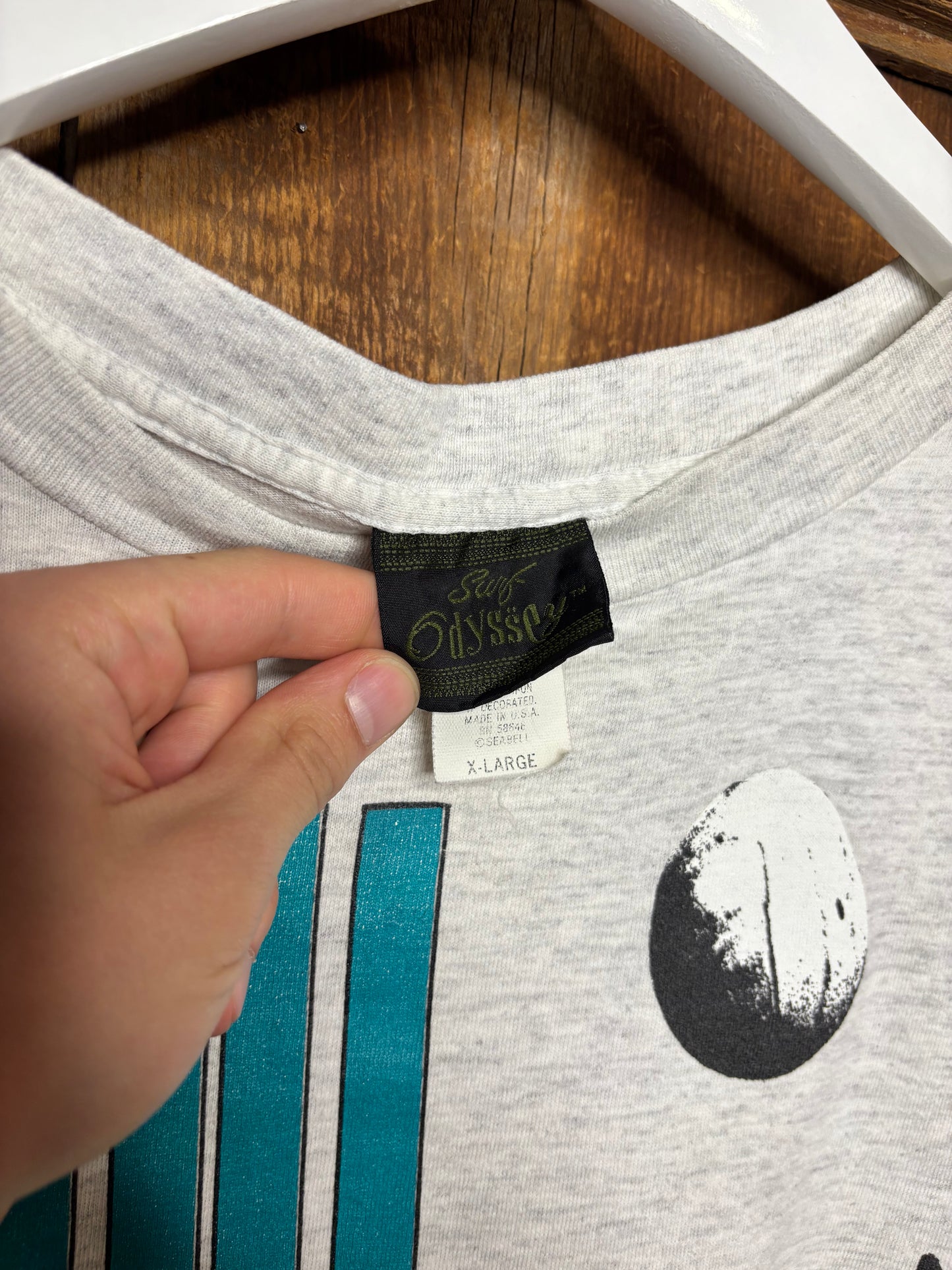 vtg "spike it" volleyball XL