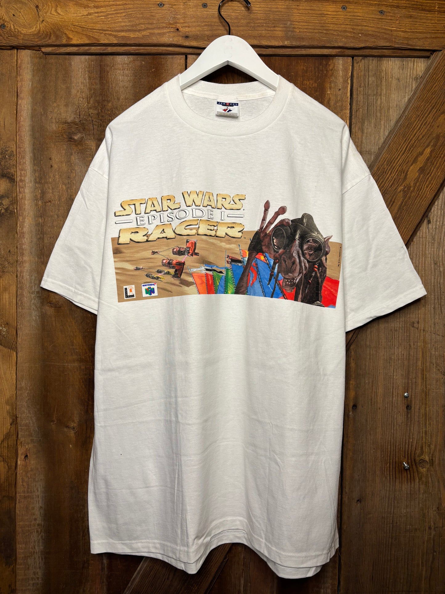 vtg Starwars Racer Tee XL