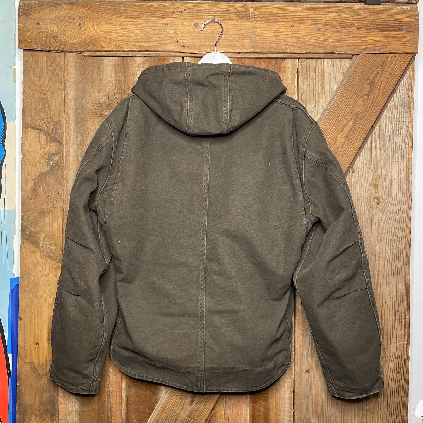 y2k Carhartt Hooded Jacket Brown