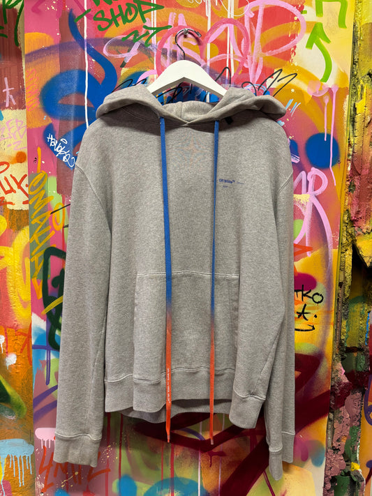 Off White Hoodie Tie Dye Drawstring M