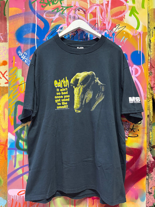 vtg MIB Earth Tee 2XL