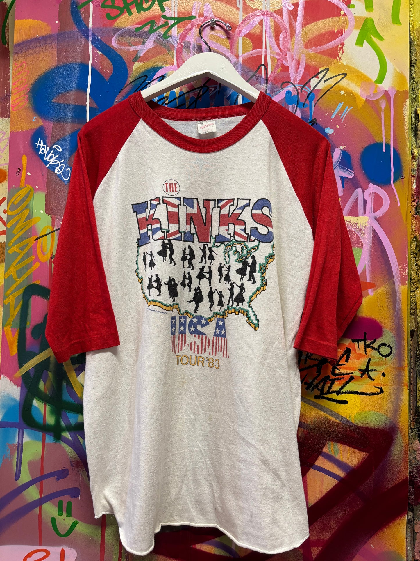 1983 The Kinks USA Tour XL