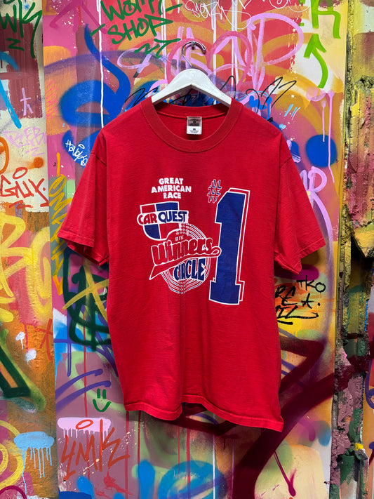 vtg '98 CarQuest Winners Circle Tee L