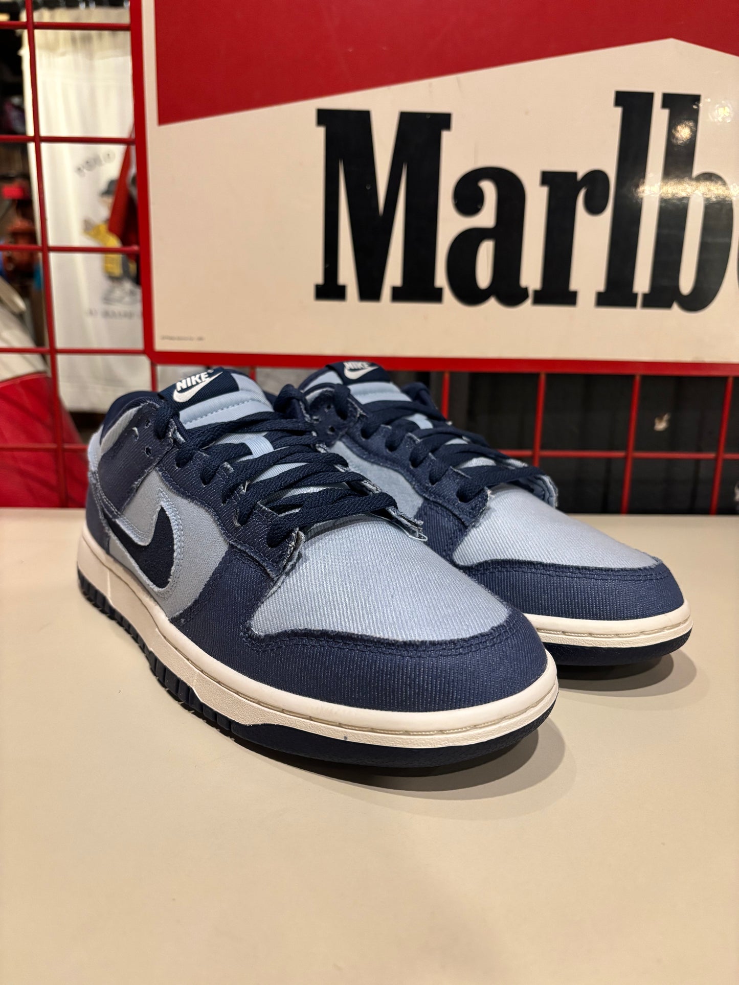 Nike Dunk Armory Blue Denim Used Rep Box