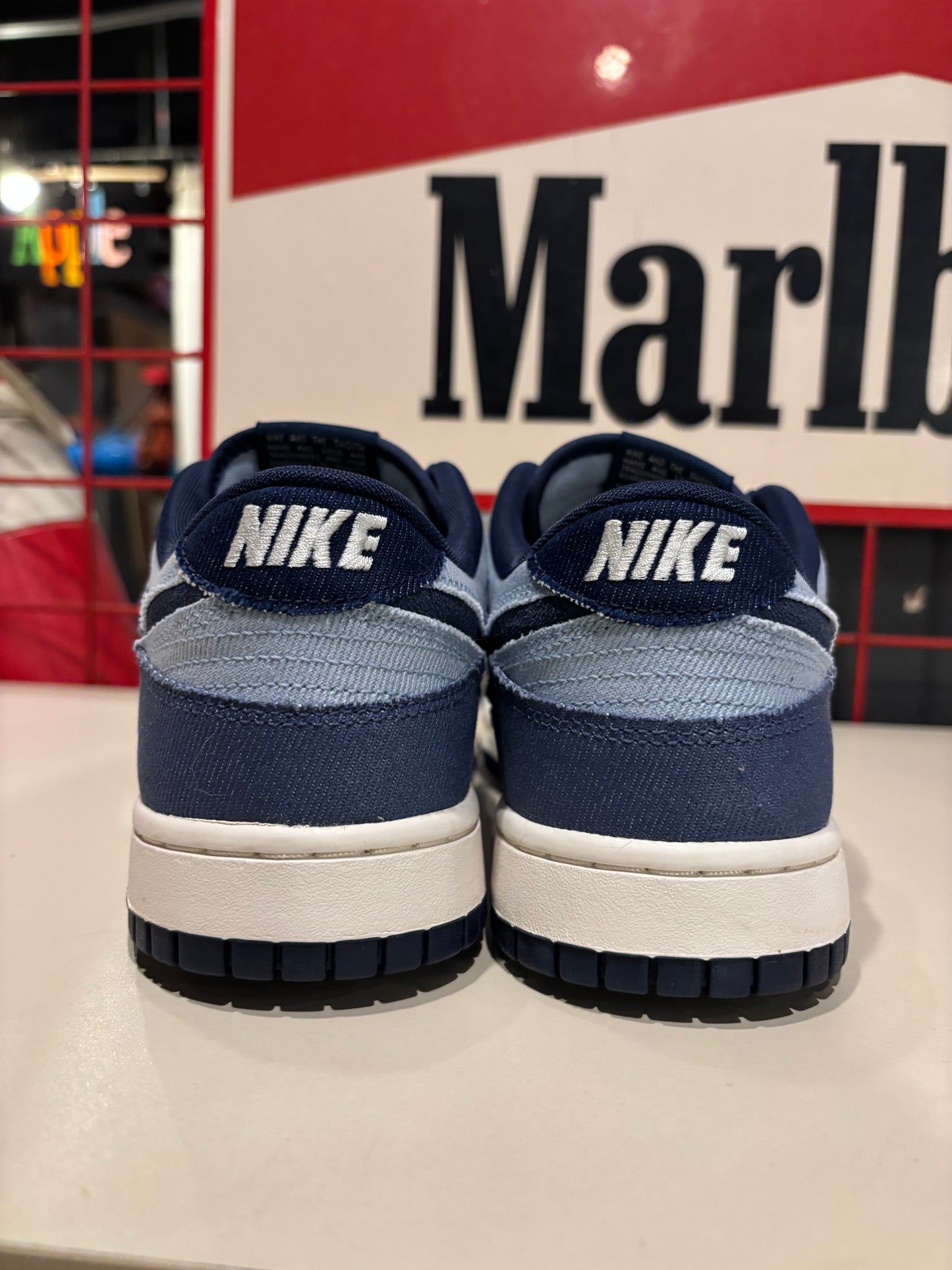 Nike Dunk Armory Blue Denim Used Rep Box