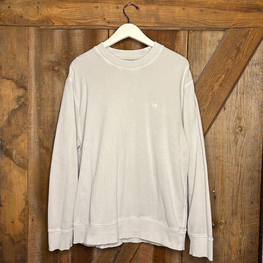 Carhartt WIP FLC Embroidered Crewneck Grey